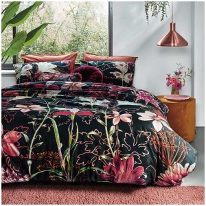 Bedding House Joy Multi Cotton Quilt Cover Set Queen