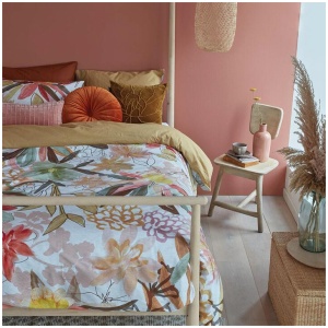 Bedding House Scarlett Multi Cotton Quilt Cover Set King