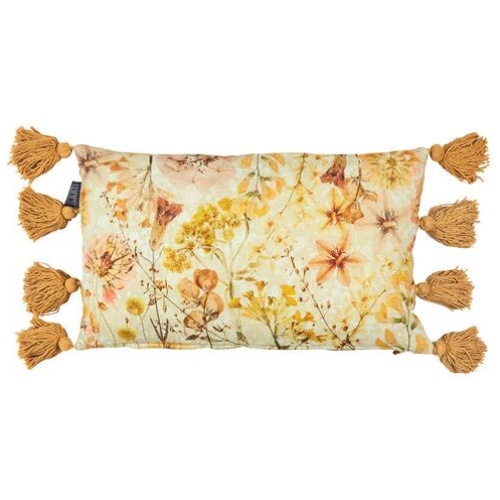 Bedding House Wildflower Yellow Filled Oblong Cushion