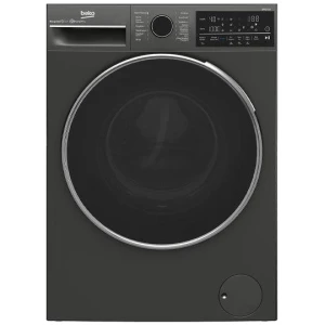 Beko 9kg Front Load Washer with Steam - Black