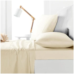 Belmondo 225TC Sheet Set CREAM - King