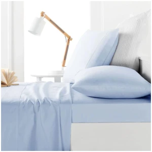 Belmondo 225TC Sheet Set Light Blue - King