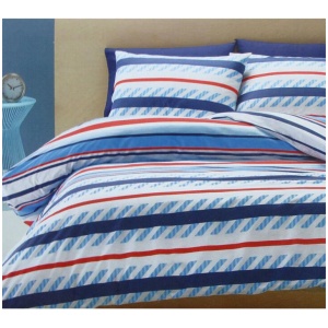 Belmondo Atlanta Striped Easy Care Quilt Cover Set King