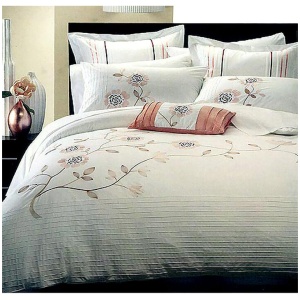 Belmondo Sarah Polyester Cotton Quilt Cover Set Queen