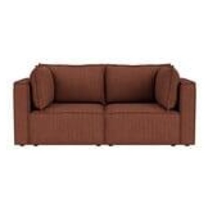 Belmore 2 Seater Modular Sofa Bancroft Merlot