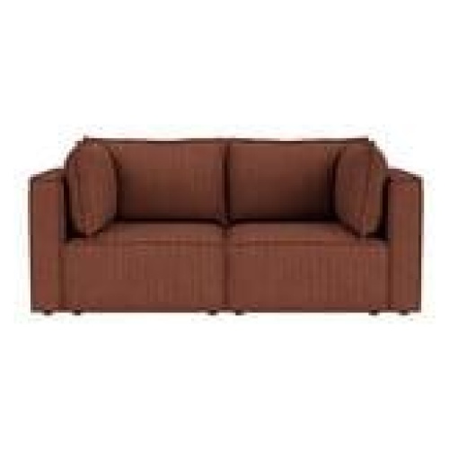 Belmore 2 Seater Modular Sofa Bancroft Merlot