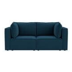 Belmore 2 Seater Modular Sofa Blue