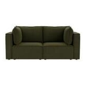 Belmore 2 Seater Modular Sofa Green