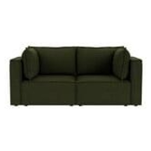 Belmore 2 Seater Modular Sofa Mason Olive