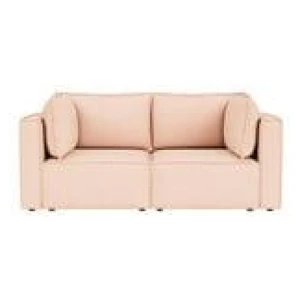 Belmore 2 Seater Modular Sofa Pink