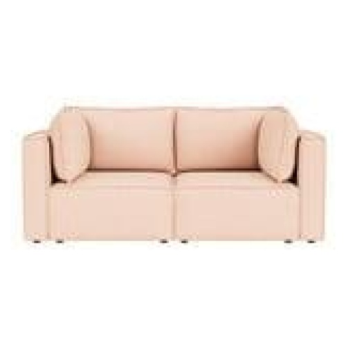 Belmore 2 Seater Modular Sofa Pink