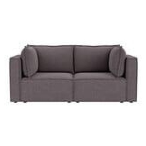 Belmore 2 Seater Modular Sofa Purple