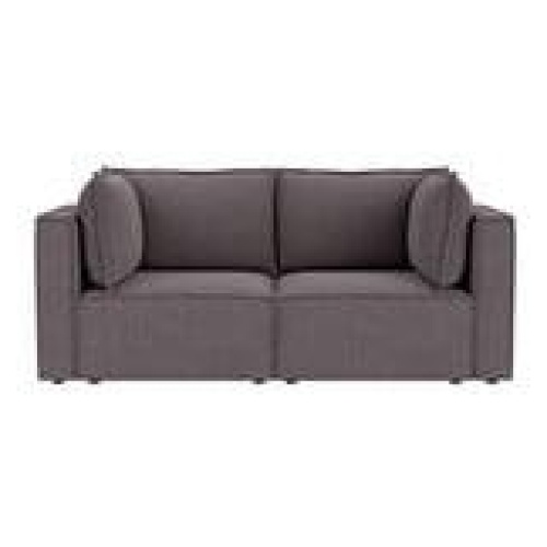 Belmore 2 Seater Modular Sofa Purple