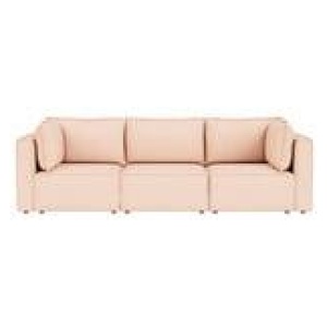 Belmore 3 Seater Modular Sofa Pink