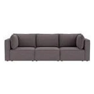 Belmore 3 Seater Modular Sofa Purple