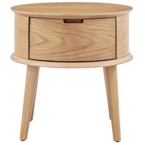 Bentley Nightstand Bedside Table Oak - Oak