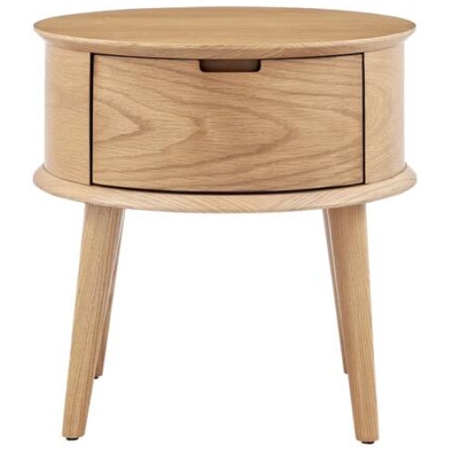Bentley Nightstand Bedside Table Oak - Oak