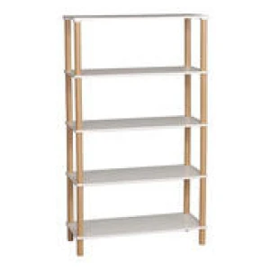 Berwick 5 Shelf Bookcase White
