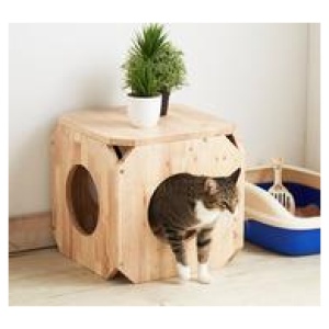 Bianca Pet Friendly Side Table Neutral