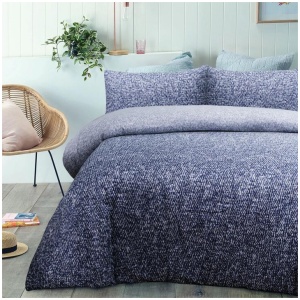 Big Sleep Andes Navy Quilt Cover Set Queen
