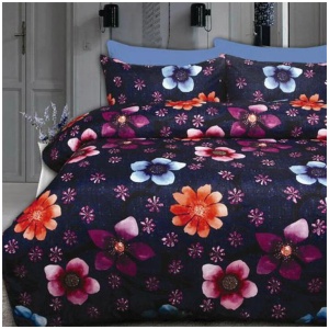 Big Sleep Floating Flowers Quilt Cover Set Single