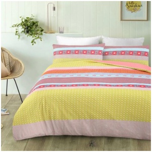 Big Sleep Malta Printed Quilt Cover Set Queen