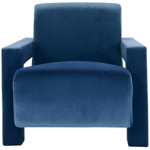 Blaise Armchair - Velvet Peacock Blue