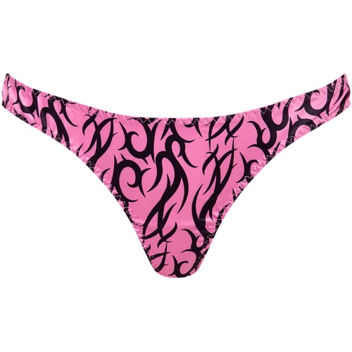 Bluebella BB x Ashley Williams Tattoo Print Luxury Satin Brief - 10