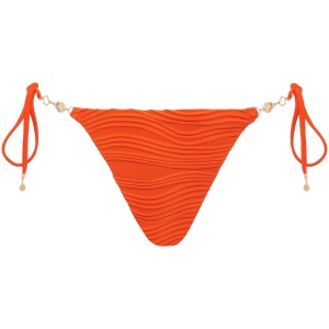 Bluebella Orta Tie-Side Bikini Brief Orange - 2XL
