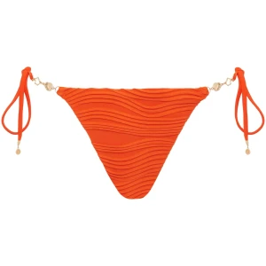 Bluebella Orta Tie-Side Bikini Brief Orange - 2XL