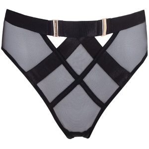 Bluebella Sawyer High-waist Brief Black - 10