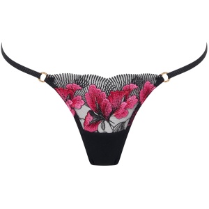 Bluebella Vivienne Brief Fuchsia Pink/Red/Black - 10