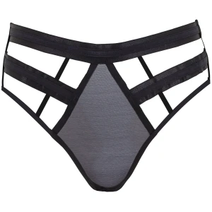 Bluebella Zuri High-waist Open-back Brief Black - XS
