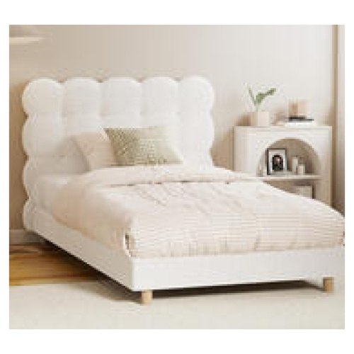 Bluford King Single Bed White