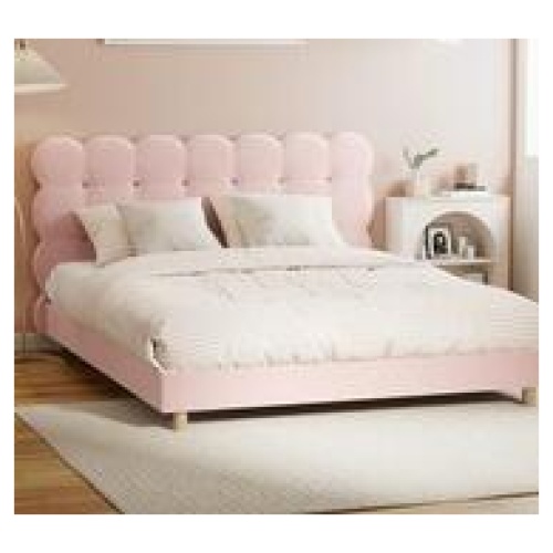 Bluford Queen Bed Frame Pink