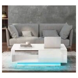 Boston Led Coffee Table White