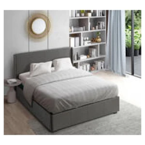 Brandon Gas Lift Queen Bed Grey