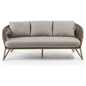 Branzie Fabric Outdoor Sofa - Brown by Interior Secrets - AfterPay Available