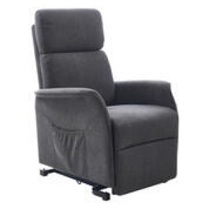 Brass Electric Recliner Lift Chair Grey