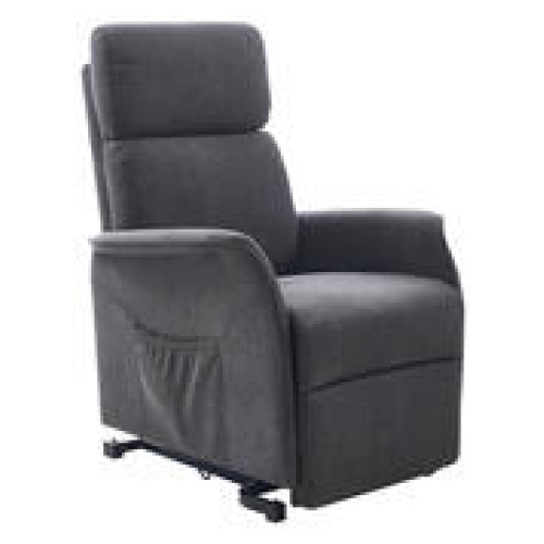 Brass Electric Recliner Lift Chair Grey