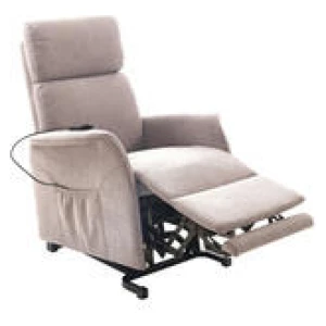 Brass Electric Recliner Lift Chair Neutral