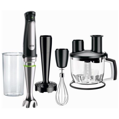 Braun Multiquick 7 Gourmet Hand Blender - Black/Stainless Steel