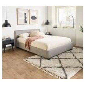 Bravo Queen Bed Grey