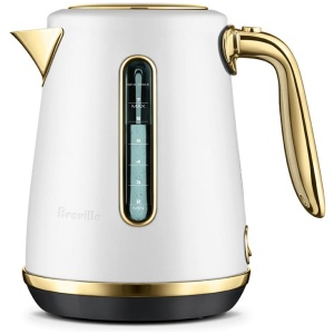 Breville the Soft Top® Luxe Kettle - Sea Salt Brass. BKE735SSB