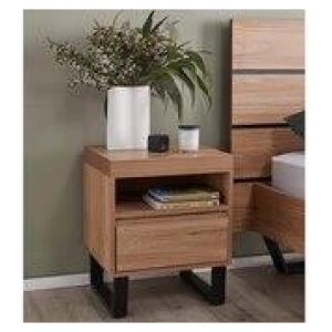 Bridge Bedside Table Brown