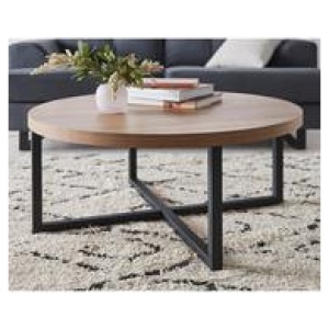 Bridge Round Coffee Table Brown
