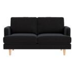 Brighton 2 Seater Sofa Black