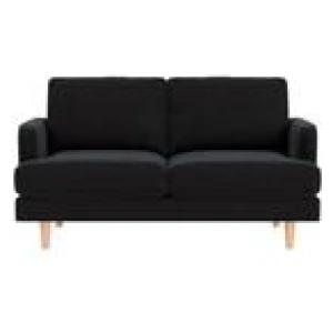 Brighton 2 Seater Sofa Black
