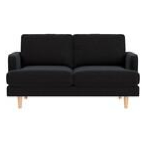 Brighton 2 Seater Sofa Black