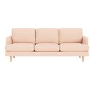 Brighton 3 Seater Sofa Pink